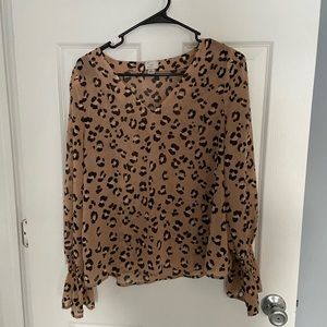 Leopard Blouse
